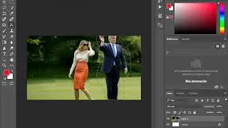 Photoshop Herramienta Movimiento con detección de contenido