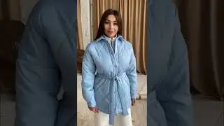 Демісезонна стьобана куртка-сорочка