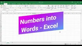 Convert numbers into words using MS Excel | നമ്പറുകളെ വാക്കുകളായി പരിവർത്തനം ചെയ്യുക