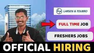 L&T Freshers Jobs 2025 🔥 | Salary, Eligibility & Application Process