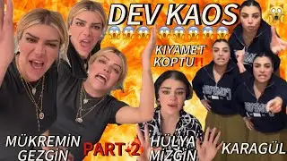 KARAGÜL, HÜLYA MİZGİN, MÜKREMİN GEZGİN FIGHT! CHAOS ON TIKTOK LIVE STREAM! 