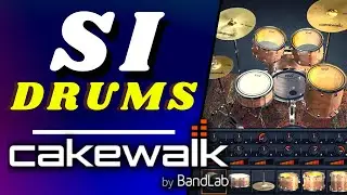 Recording a Virtual Drum Kit in Cakewalk is EASY with the SI Drum Kit
