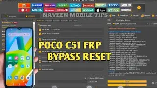 Realme c51 pattern lock frp remove one click by unlock tool✅