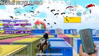 Redmi Note 8 Pro Pubg Test 2023 | MIUI 12.0.8 60 FPS ? | Pubg Mobile TOOXY