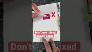 Never Use This Paper With Copic Markers! 😡 