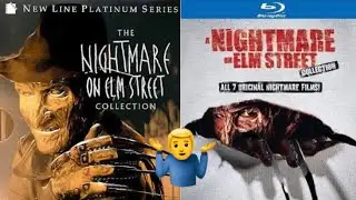 Nightmare On Elm Street Platinium Collection Boxset Vs Blu Ray