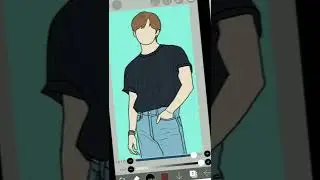 BTS Taehyung Edit ibisPaintX | Digital Art | Easy Tutorial || 