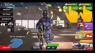 Cash and gold Hack in special ops online fps arena shooter with game guardian