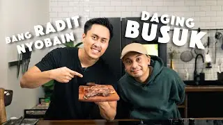 BANG @radityadika LIKES TO EAT ROUGH MEAT??? | DRY AGED STEAK