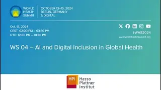 WS 04 – AI and Digital Inclusion in Global Health