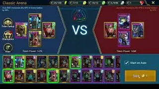 Champion training progress(Raid Shadow Legends)