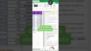 Quick Analysis in Microsoft Excel