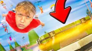 Die *MARVEL* One Chest Challenge in Fortnite Season 4