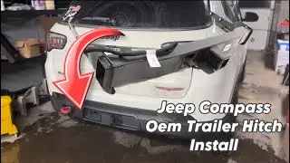Jeep Compass Hitch Install (Trailhawk)