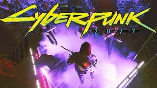 Cyberpunk 2077 - Third Person Samurai Band Concert