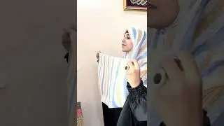 30 seconds hijab tutorial| super easy |