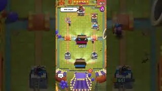 Clash Royale attack with Triple Draft