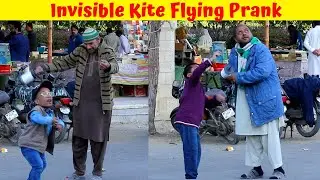 Invisible Kite Flying Prank | By Taimoor Ali & Zubair Chotu | New Talent 2020 |