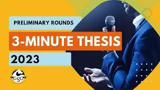 3MT 2023 (Preliminary Rounds)