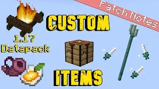 Making Custom Items for 1.17 Minecraft | True Survival Datapack Speed Patch Notes