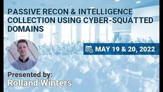 NSEC2022 - Rolland Winters - Passive recon & intelligence collection using cyber-squatted domains