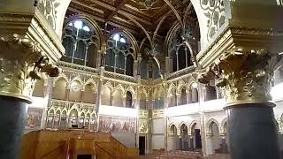 Hall of Deputies Budapest / Sala Deputaților Budapesta / Зал депутатов Будапешт