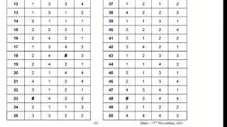 combine prelime 2020 final answer key chake out your score ..🙏🙏💐💐
