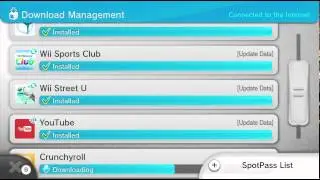 Downloading Crunchyroll from the Wii U eShop
