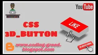 Making 3D Button using HTML and CSS