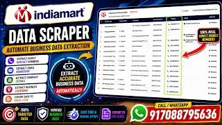 Best Indiamart Data Scraper for B2B Lead Generation & Automation
