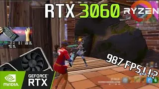 🚀 RTX 3060 + R5 5600X 🚀 Fortnite SEASON 4 · RANKEDS · COMPETITIVE SETTINGS