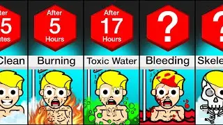 Timeline: What If You Showered Forever?