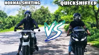 YamahaR15 V3 VS FZ 25 RACE | Difference between Quick Shifting and Normal Shifting | Shocking Result