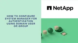 How to configure System Manager for authentication using domain user or group
