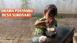 Drama anak-anak di Posyandu Sukosari || Yasmine and Family