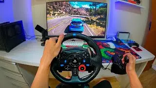 Montando meu Primeiro Setup com Volante (Logitech G29)