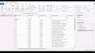 Power Query Editor - Part 2: Data Transformation / Cleansing