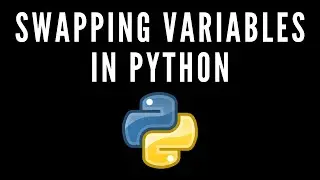 Swapping two variables in python for beginners | 