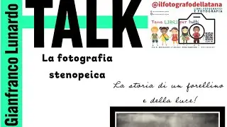 Gianfranco Lunardo ci racconta la storia di un forellino e della luce!: la fotografia stenopeica.