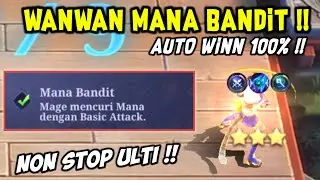 WANWAN RUNE MANA BANDIT !! AUTO UNLIMITED ULTI !! COMBO MAGI CHESS TERBARU 2024