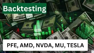 Проверка стратегий: AMD, MU, NVDA, PFE, TESLA