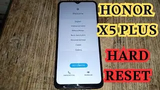 how to hard reset Honor x5 plus wod-lx1