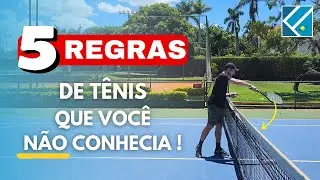 5 REGRAS de tênis que você (provavelmente) NÃO SABIA!    |    Falasca Tennis