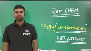 PYQ Of Organic Spectroscopy IR Spectroscopy CSIR NET GATE CSIR NET JUNE 2024 GATE 2025 Chemistry
