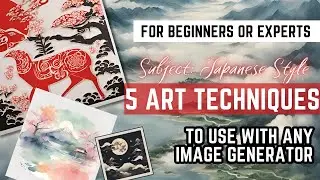 Create #japaneseart using #arttechniques in your #aiprompts for #midjourney #leonardoai #dalle3