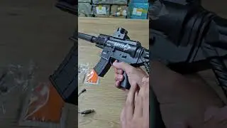M416 Arminha Rifle de Assalto Lançador de Bolinha de Gel Elétrica Continua de Alta Velocidade