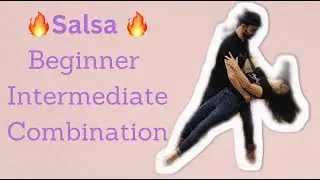 Salsa Beginner - Intermediate Combination - Aleks and Shelley