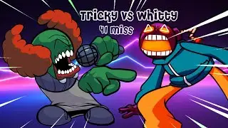 tricky vs whitty mashup [FNF mods 41 miss]