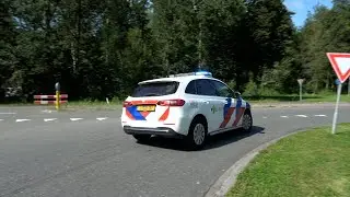 PRIO1/A1 | Politie en Ambulance met spoed naar aanrijding letsel Binnenhavenweg Lelystad!