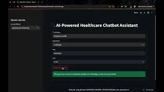 Healthcare AI Chatbot Explained | Smart Symptom Checker, Appointments & Real-Time Alerts